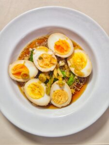 gyeranjang recipe korean soy sauce marinated eggs featured