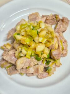 salt seasoned grilled pork neck moksal recipe featured